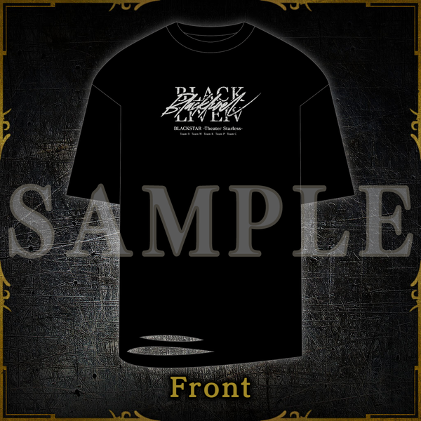 BLACK LIVE Ⅳ BIGクラッシュTシャツ – ブラックスター -Theater BLACK LIVE Ⅳ BIGクラッシュTシャツ – ブラックスター -Theater