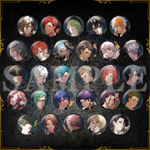 56㎜缶バッジ GAME SONG COLLECTIONver. – ブラックスター -Theater 56㎜缶バッジ GAME SONG COLLECTIONver. – ブラックスター -Theater