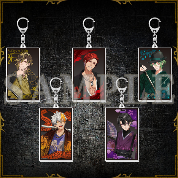 と*ぴ様 あんスタ&太鼓の達人コラボ 鉄虎 アクリルキーホルダー と と*ぴ様 あんスタ&太鼓の達人コラボ 鉄虎 アクリルキーホルダー と