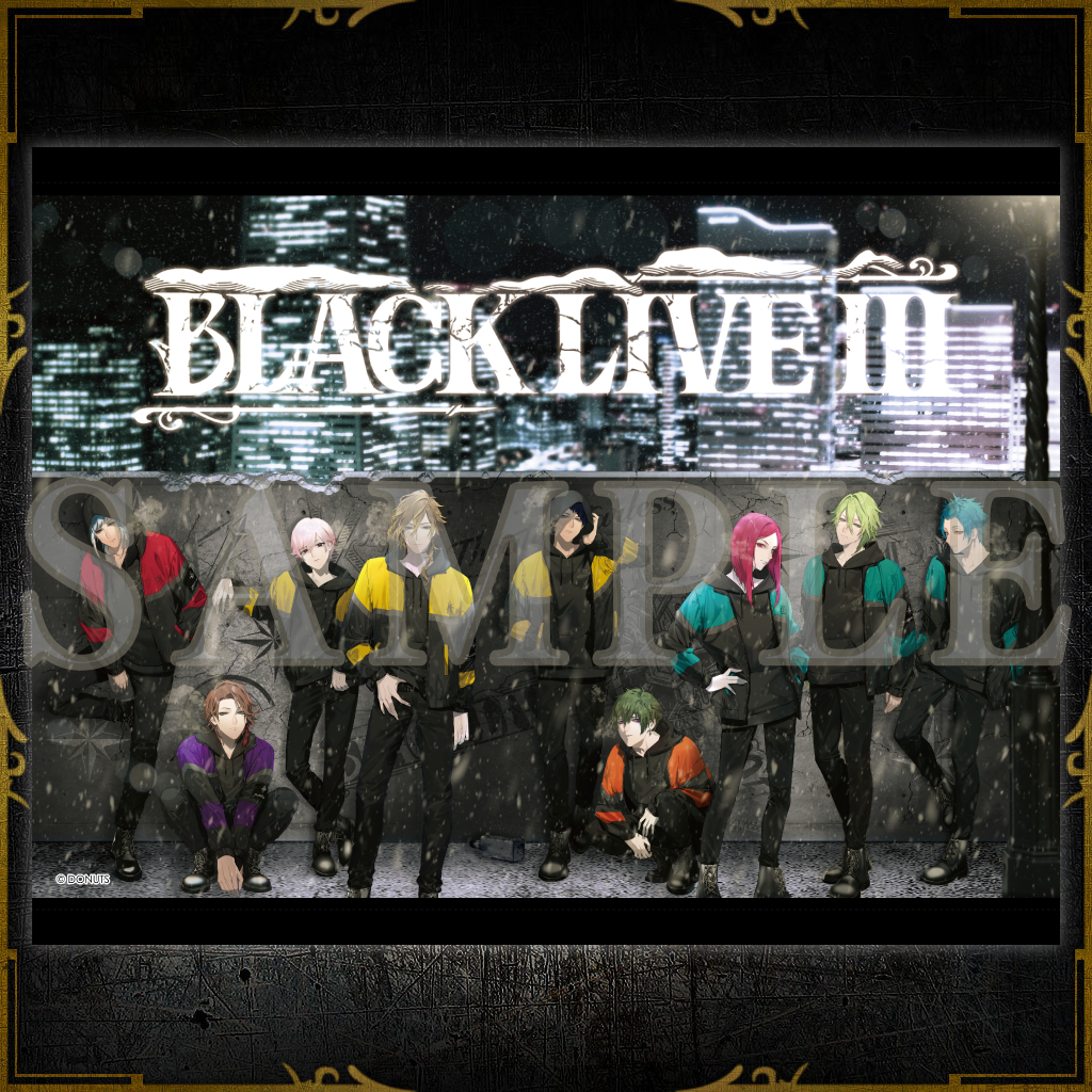 BLACK LIVE Ⅲ B2タペストリー