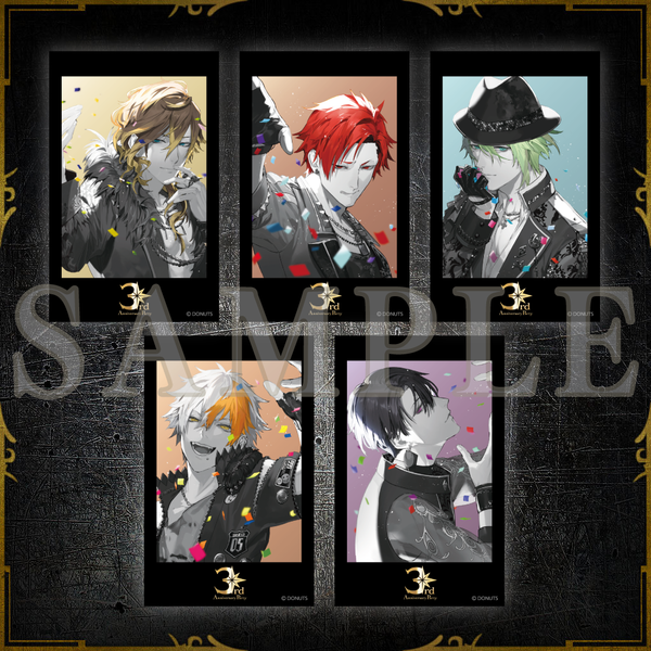 チェキ風カード 3rd Anniversary Party ver. – ブラックスター チェキ風カード 3rd Anniversary Party ver. – ブラックスター