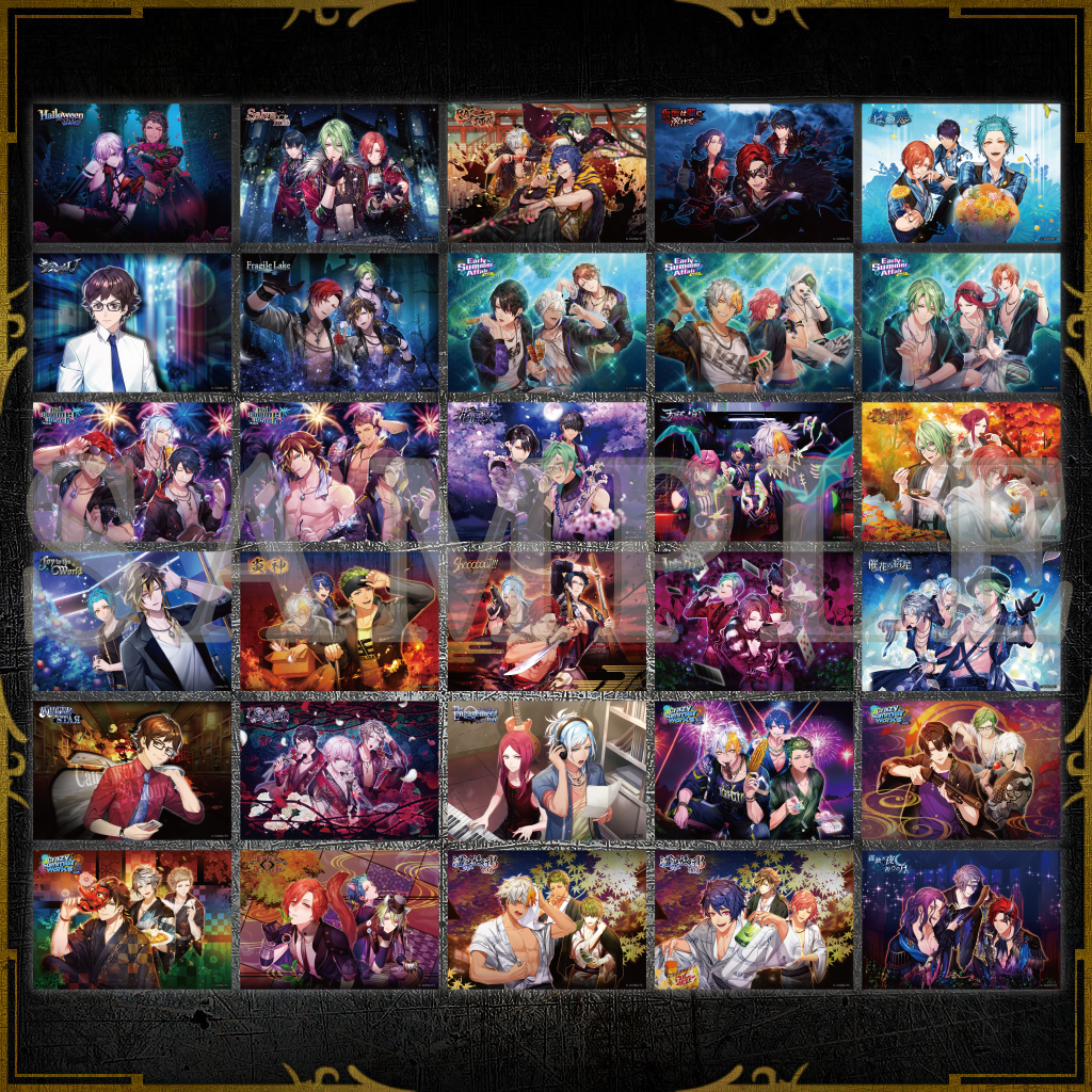 B】オトメイトストア ハイカラ流星組 久史 楓花 ブラックデー フォト B】オトメイトストア ハイカラ流星組 久史 楓花 ブラックデー フォト