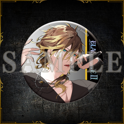 BLACK LIVEⅡ 57mm缶バッジ – ブラックスター -Theater Starless BLACK LIVEⅡ 57mm缶バッジ – ブラックスター -Theater Starless