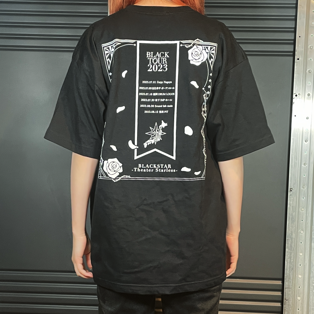 ツアーTシャツ – ブラックスター -Theater Starless- Official Store