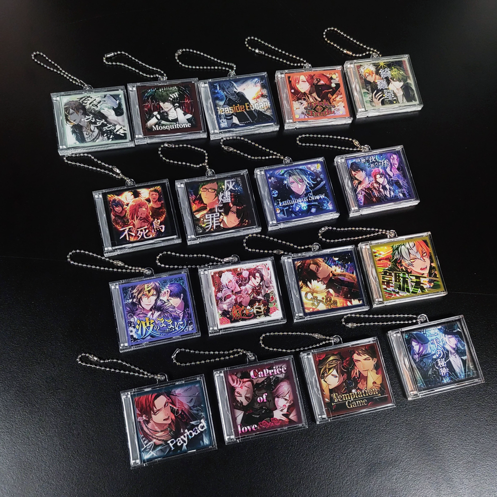 ミニチュアCD風キーホルダー vol.1 – ブラックスター -Theater ミニチュアCD風キーホルダー vol.1 – ブラックスター -Theater