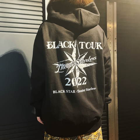BLACK TOUR 2022 パーカー(チェンジングリボン付き) – ブラック BLACK TOUR 2022 パーカー(チェンジングリボン付き) – ブラック