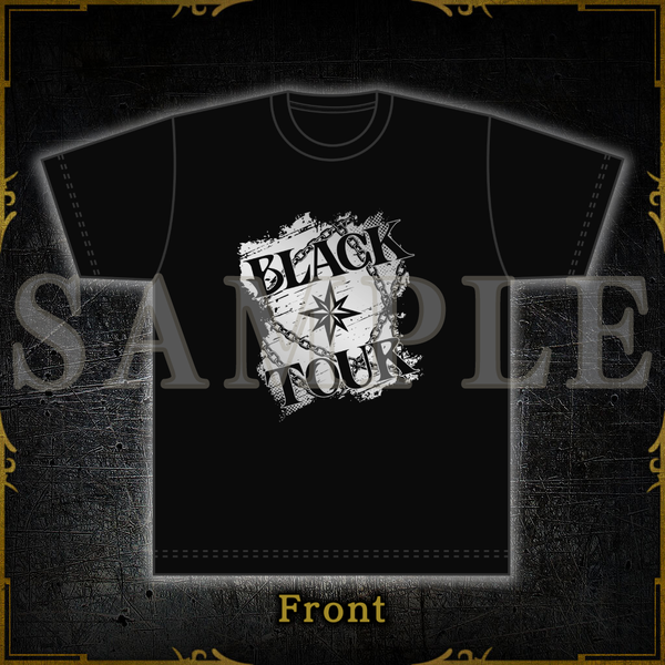 BLACK TOUR Tシャツ フリーサイズ – ブラックスター -Theater Starless