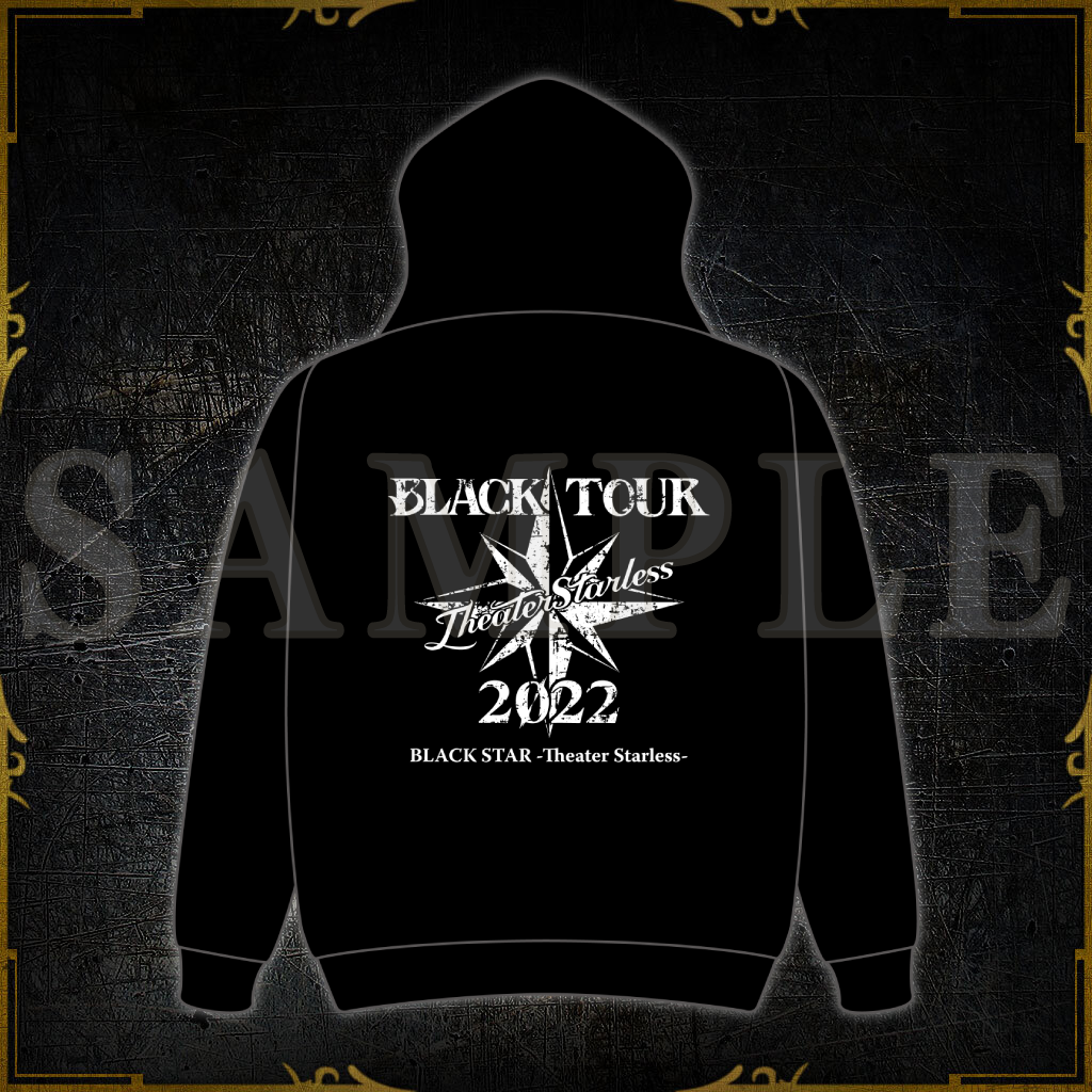 BLACK TOUR 2022 パーカー(チェンジングリボン付き) – ブラック BLACK TOUR 2022 パーカー(チェンジングリボン付き) – ブラック