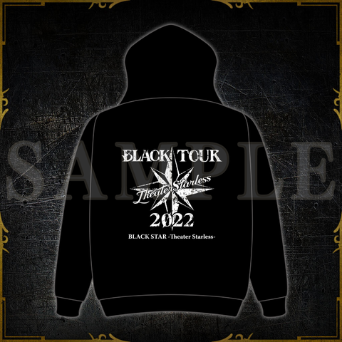 BLACK TOUR 2022 パーカー(チェンジングリボン付き) – ブラック BLACK TOUR 2022 パーカー(チェンジングリボン付き) – ブラック